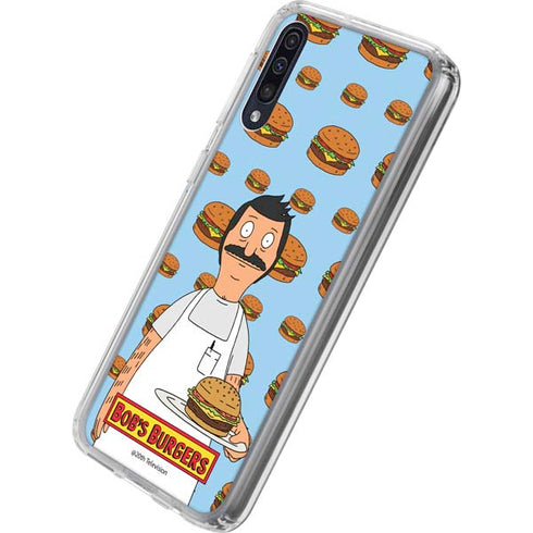 Bobs Burgers Burger of the Day Galaxy A50 Clear Case